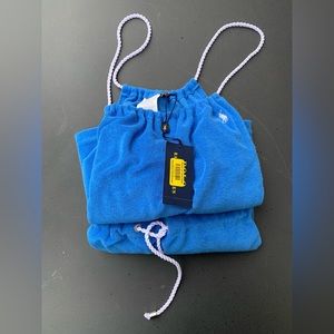 SOLD‼️ Polo Ralph Lauren Blue Terry Rope Dress Beach Cover Up NWT XL